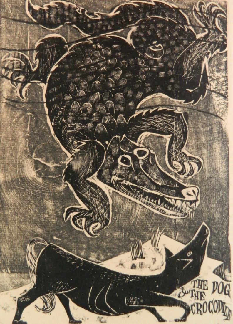 Antonio Frasconi woodcut (1 of 4)