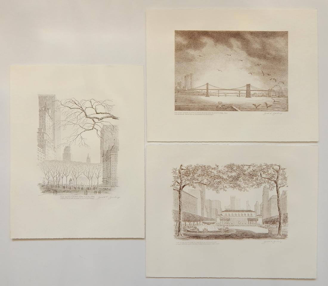 Gerald Geerlings 3 lithographs (1 of 10)