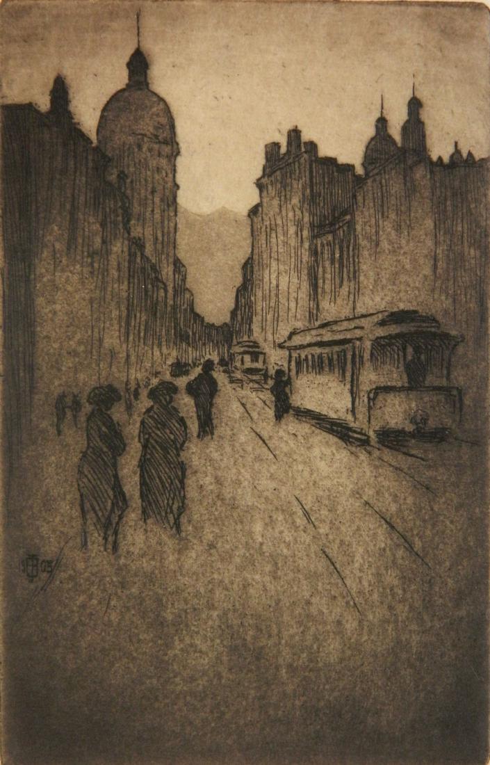 Bertha Jaques aquatint (1 of 4)