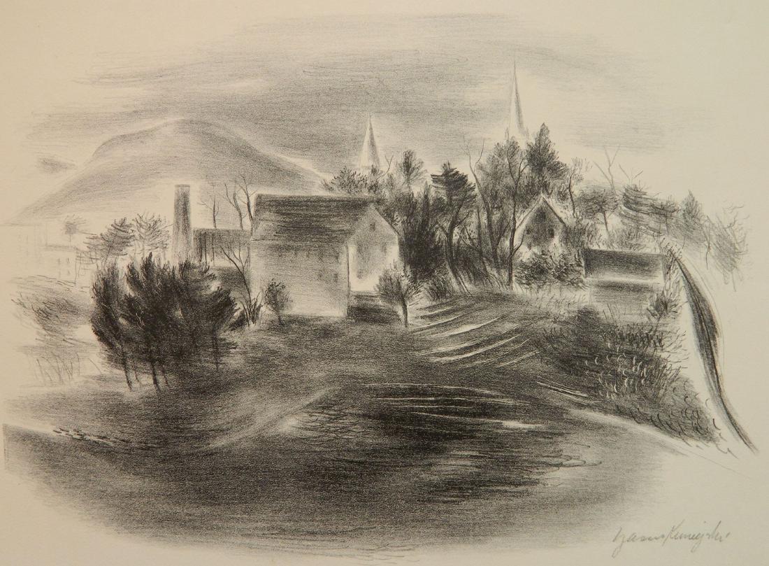 Yasuo Kuniyoshi lithograph (1 of 4)