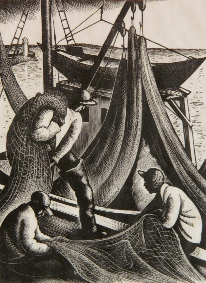 Clare Leighton wood engraving (1 of 4)