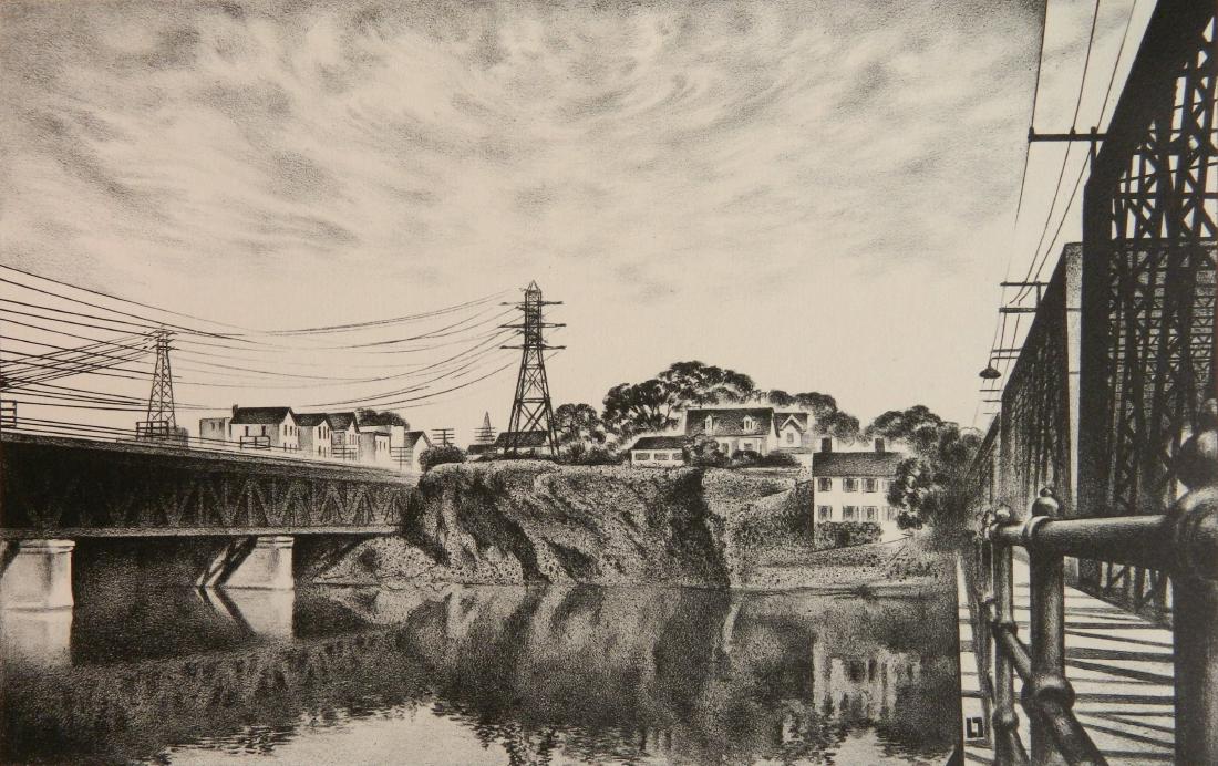 Louis Lozowick lithograph (1 of 4)