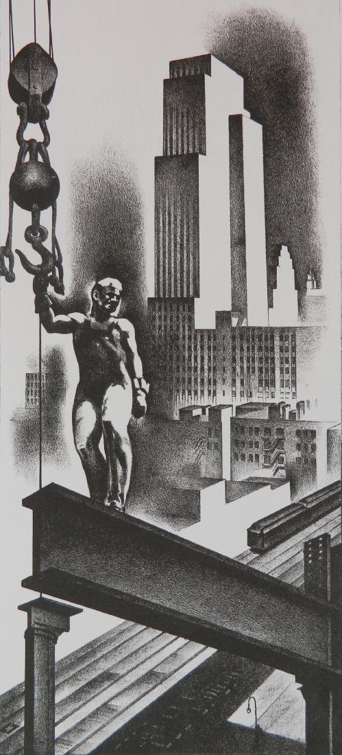 Louis Lozowick lithograph (1 of 4)