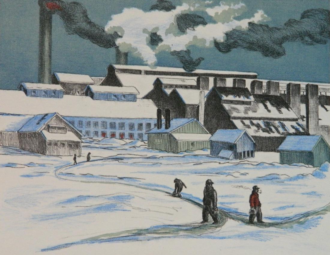 Duard Marshall lithograph (1 of 3)