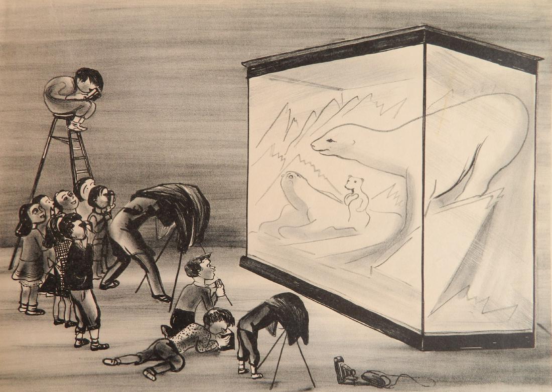 Elizabeth Olds lithograph (1 of 4)