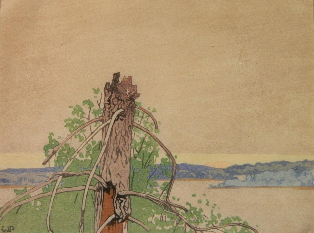 Walter J. Phillips woodcut (1 of 4)