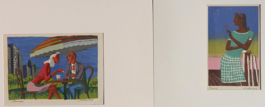 Harry Sternberg 2 screen prints (1 of 9)