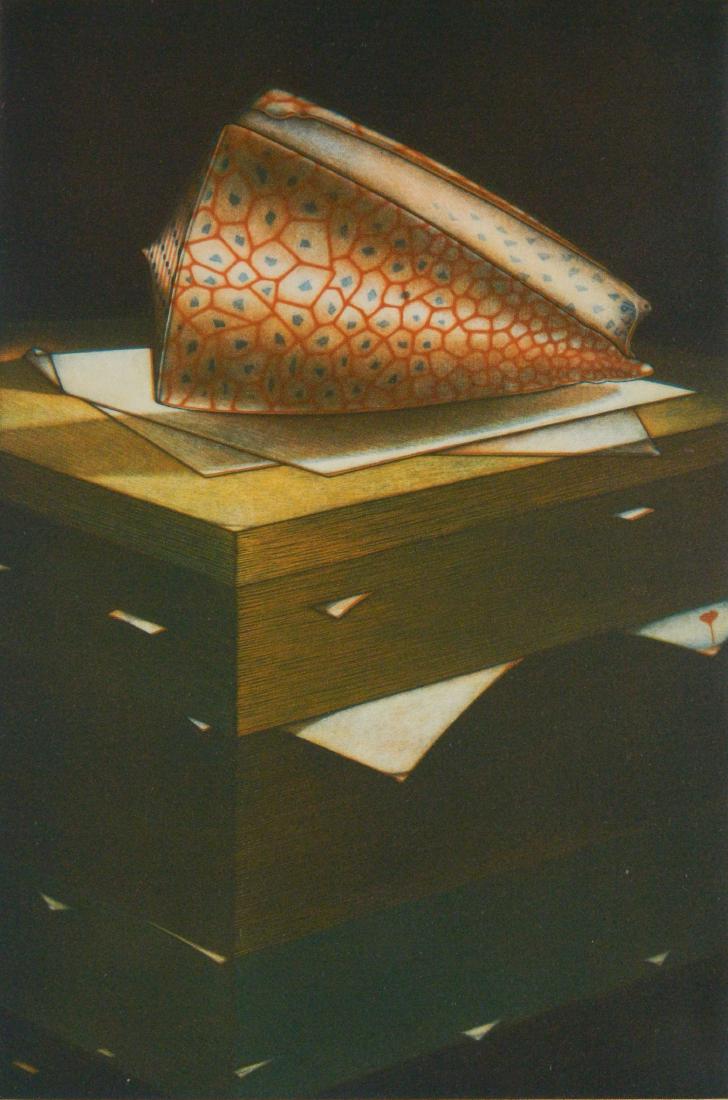 Mchel Estebe mezzotint in colors (1 of 4)