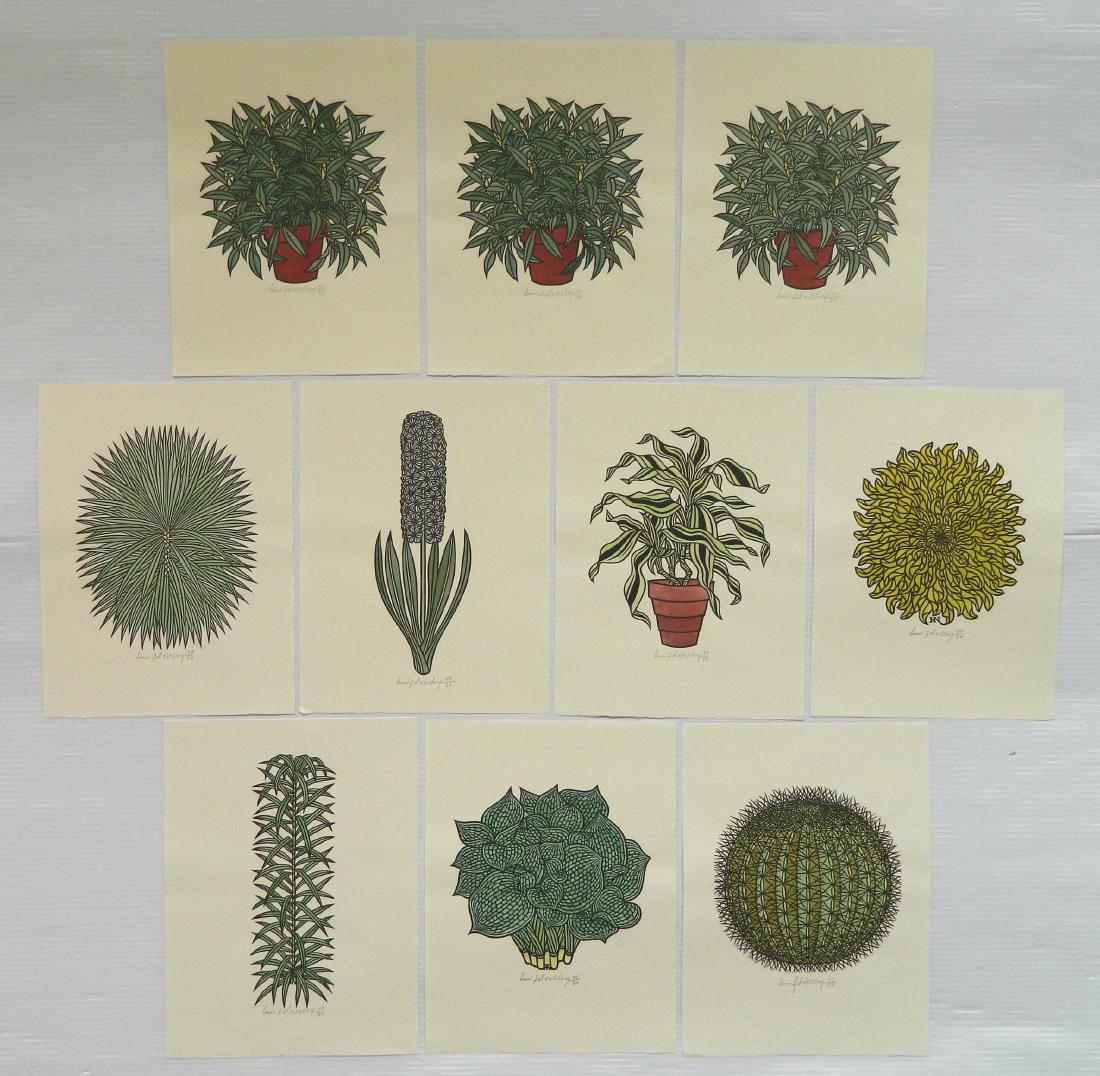 Jacques Hnizdovsky ''Flora Exotica'' woodcuts (1 of 10)
