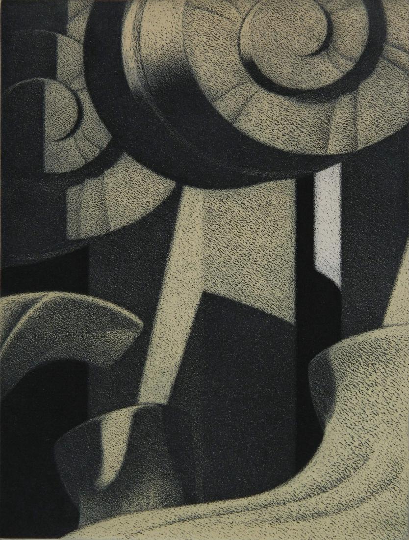 Hugh Kepets aquatint (1 of 4)