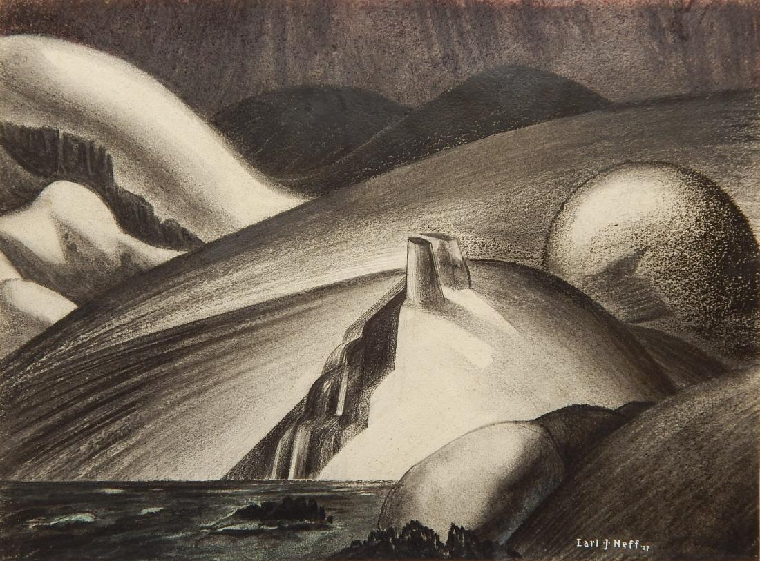 Earl Neff charcoal (1 of 4)