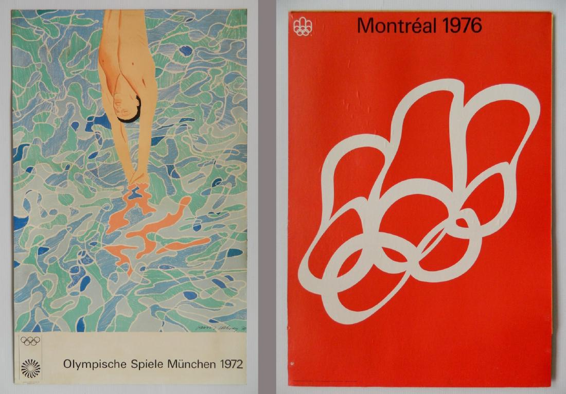 after David Hockney lithographic poster (1 of 8)