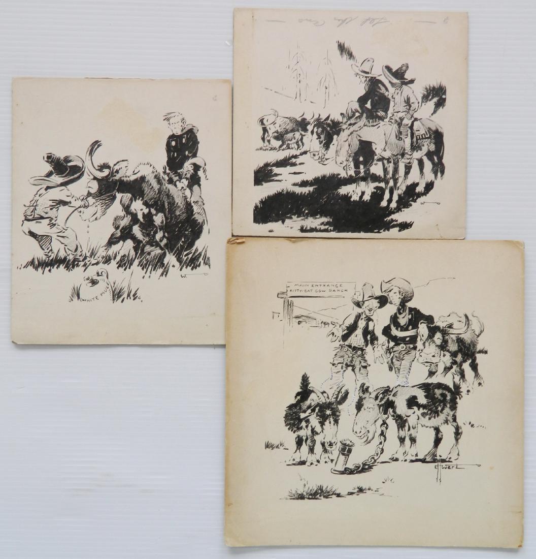 George Wert 3 ink and graphite illustrations (1 of 5)