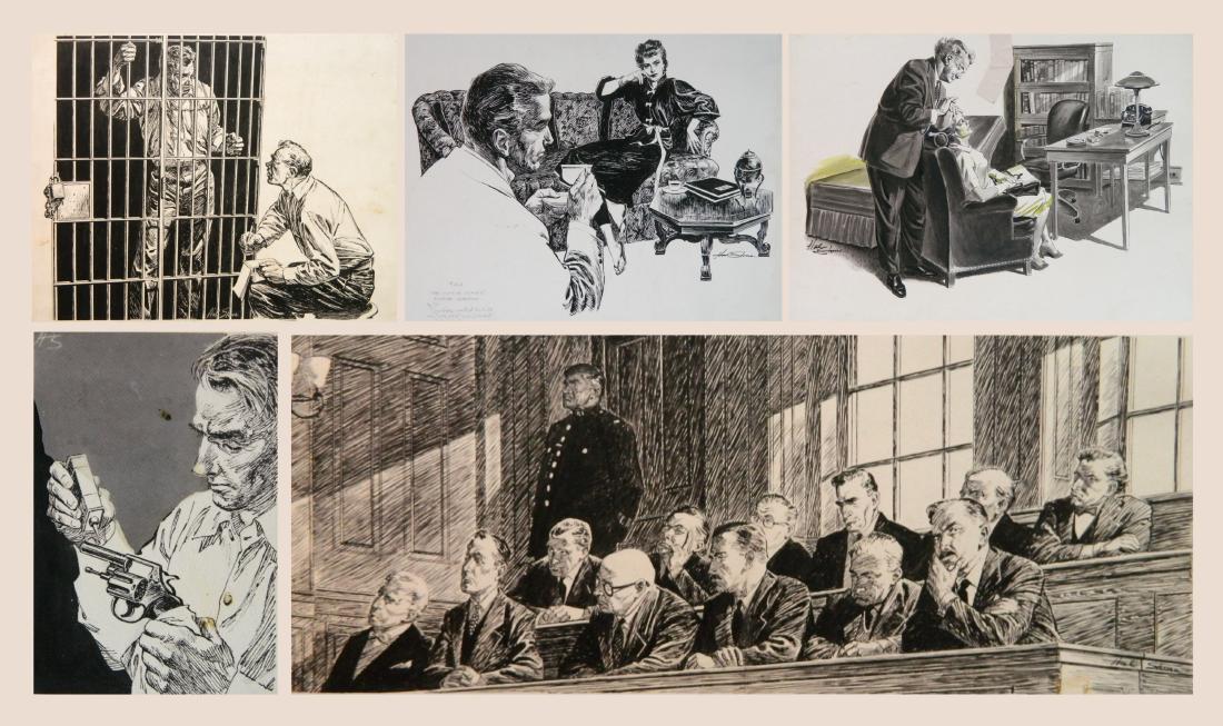 Hal Stone 5 ink illustrations (1 of 10)