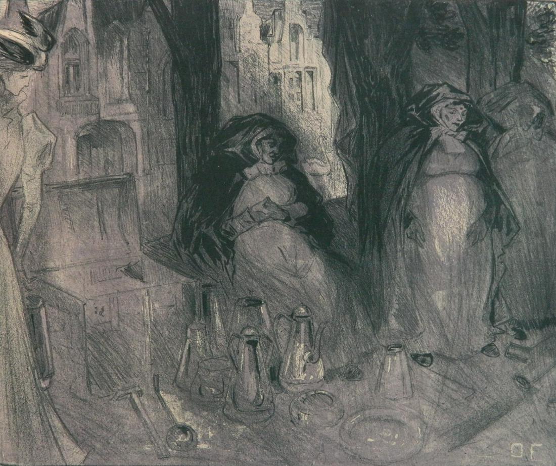 Georges de Feure lithograph (1 of 3)