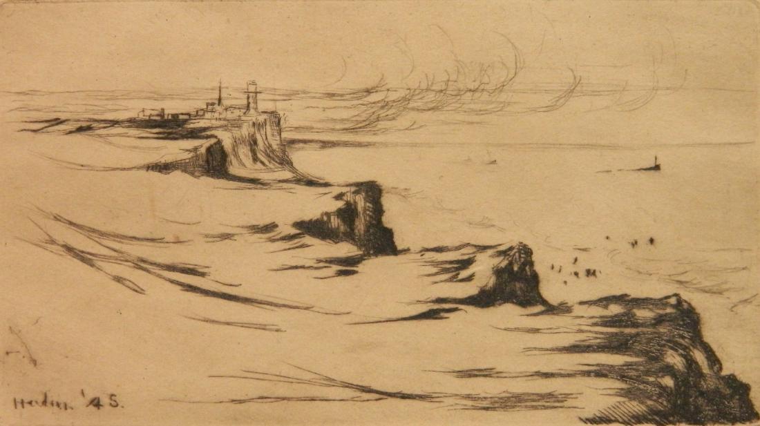 Francis Seymour Haden etching (1 of 4)