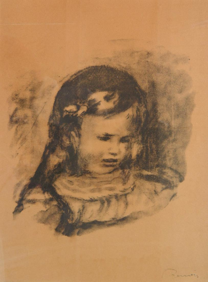 Pierre-Auguste Renoir lithograph (1 of 3)