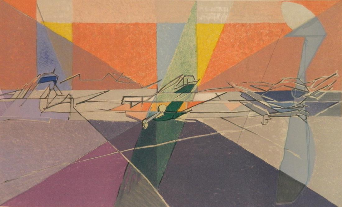 Jacques Villon lithograph (1 of 4)