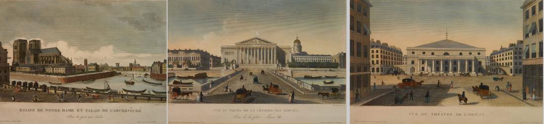 3 19th c. European School engravings (1 of 10)