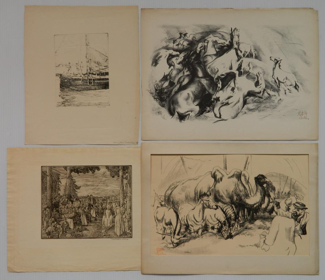 4 Cleveland Print-A-Month Club prints (1 of 9)