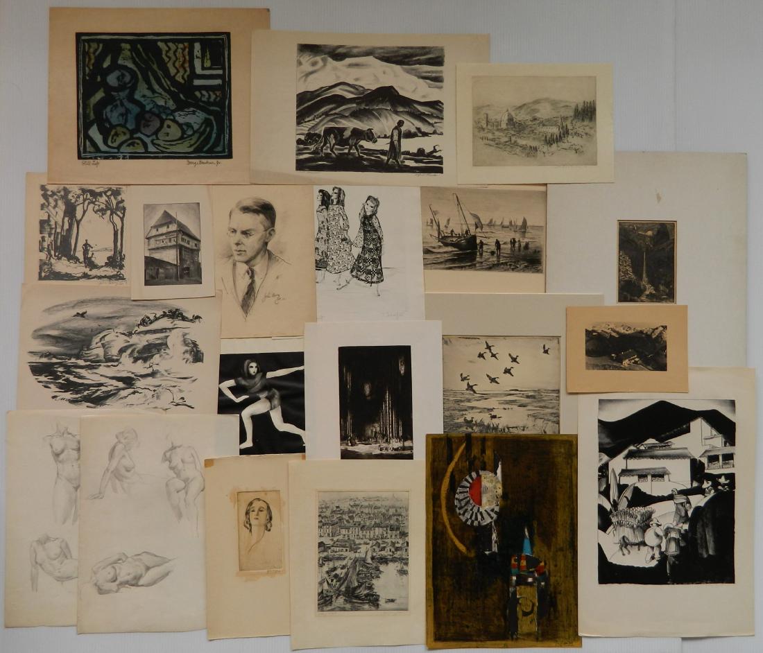 14 Prints by Cleveland Artists (1 of 8)