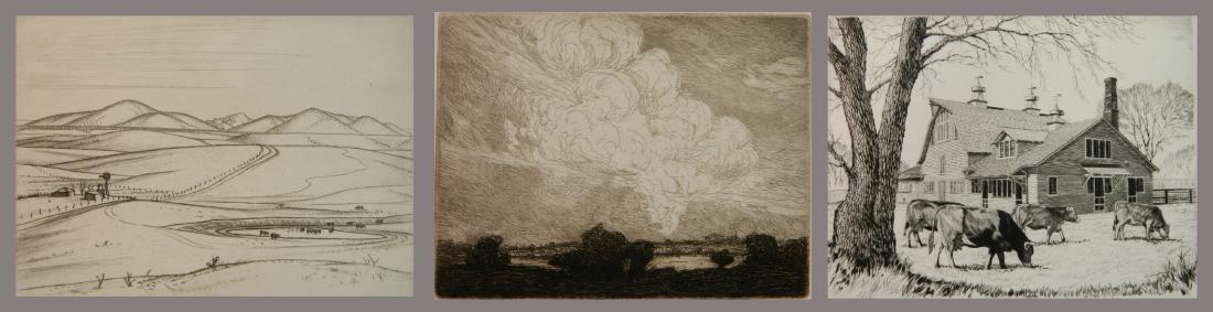Butler; Byxbe; Dahlgren - 3 intaglio prints (1 of 10)