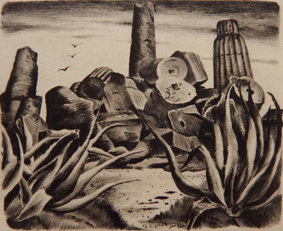 Clarence Carter etching (1 of 4)