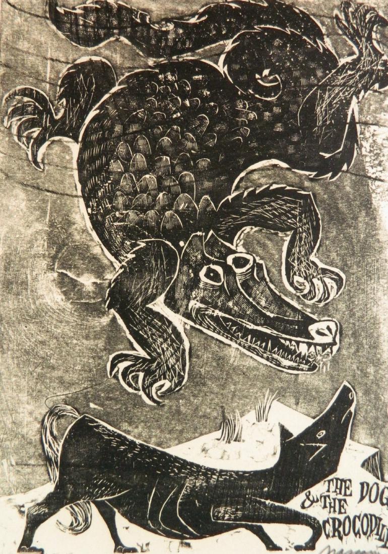 Antonio Frasconi woodcut (1 of 4)