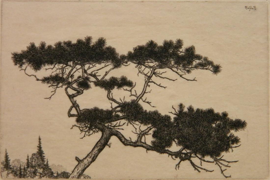 Ernest Haskell etching (1 of 4)