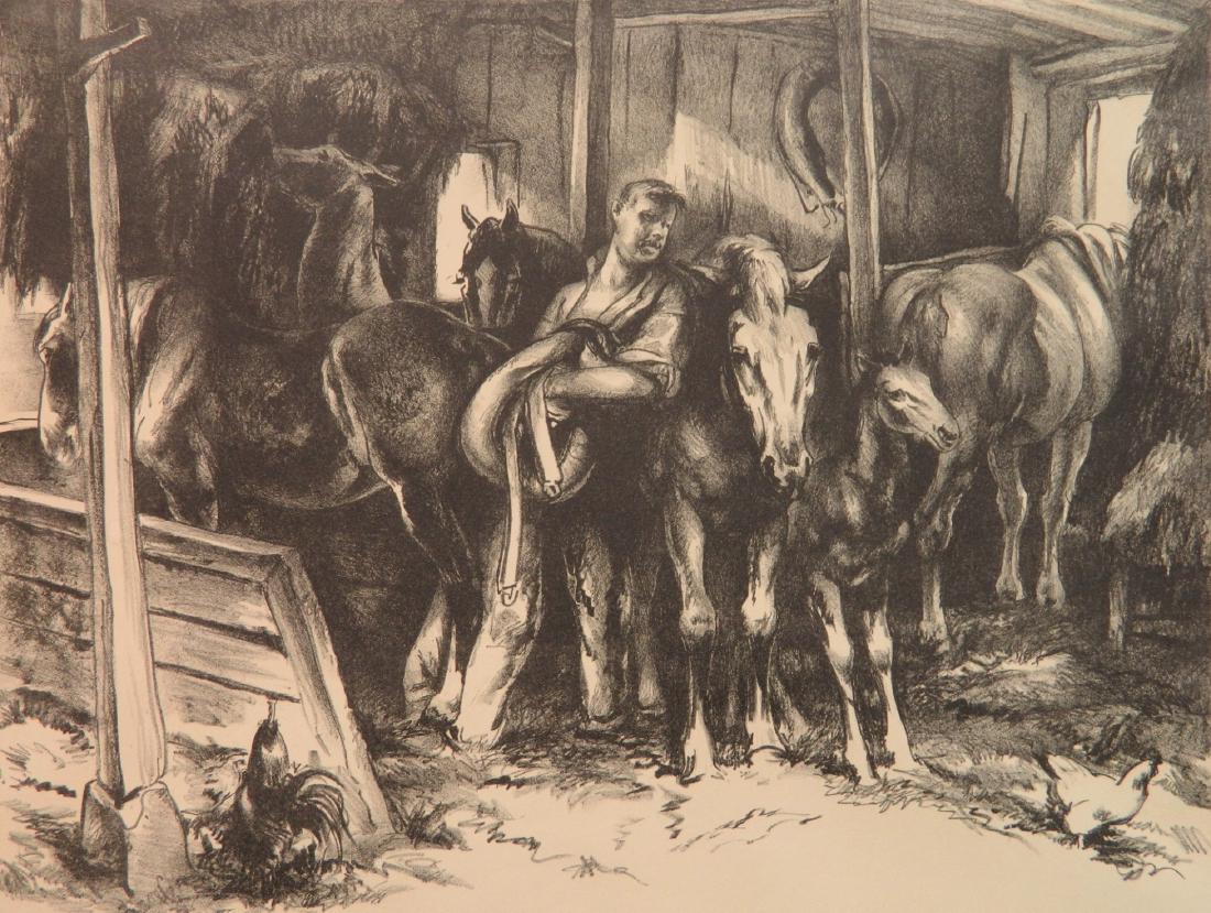 Henry G. Keller lithograph (1 of 4)