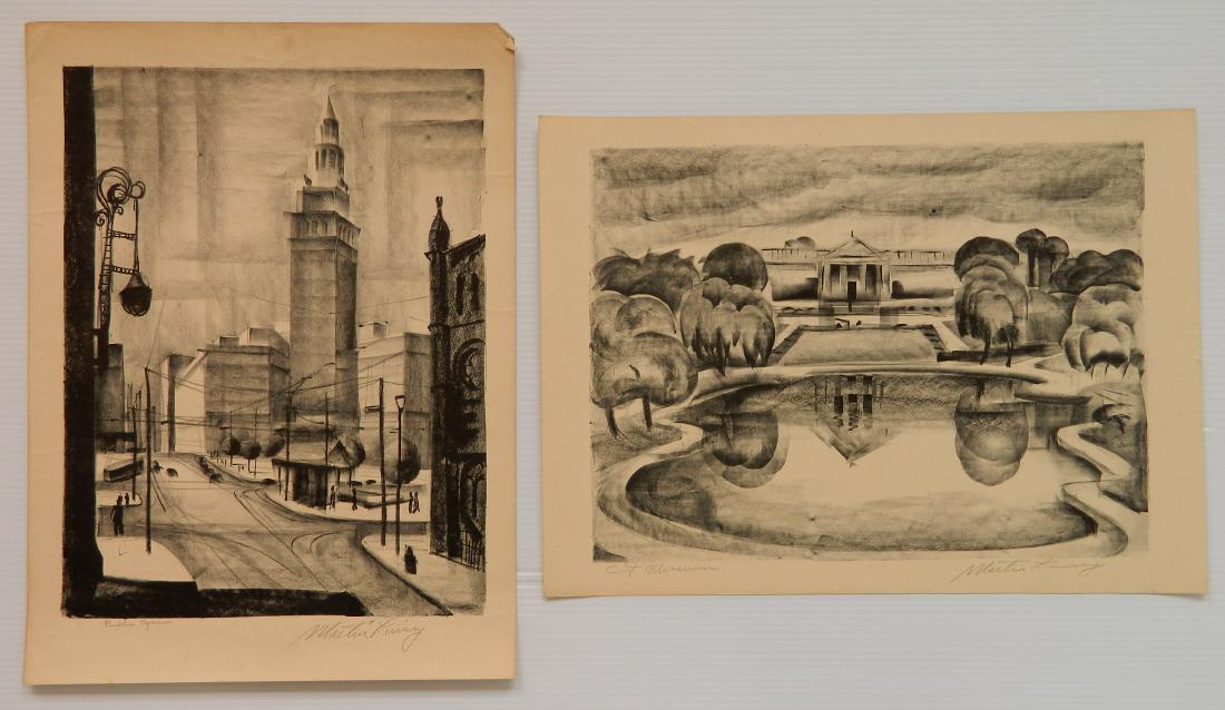 Martin Linsey 2 lithographs (1 of 7)