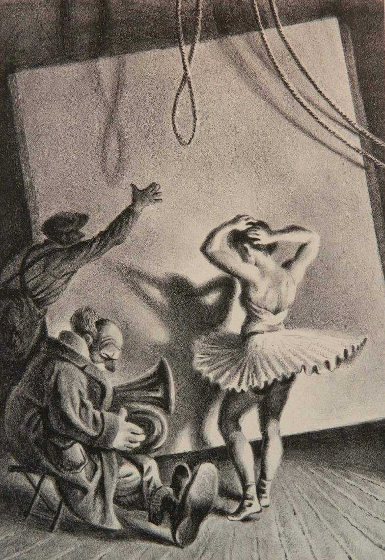 Georges L. Schreiber lithograph (1 of 4)