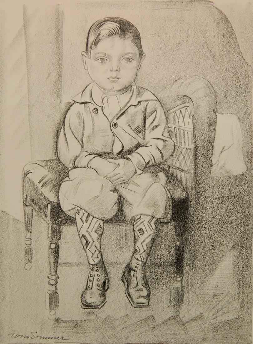 William Sommer lithograph (1 of 4)