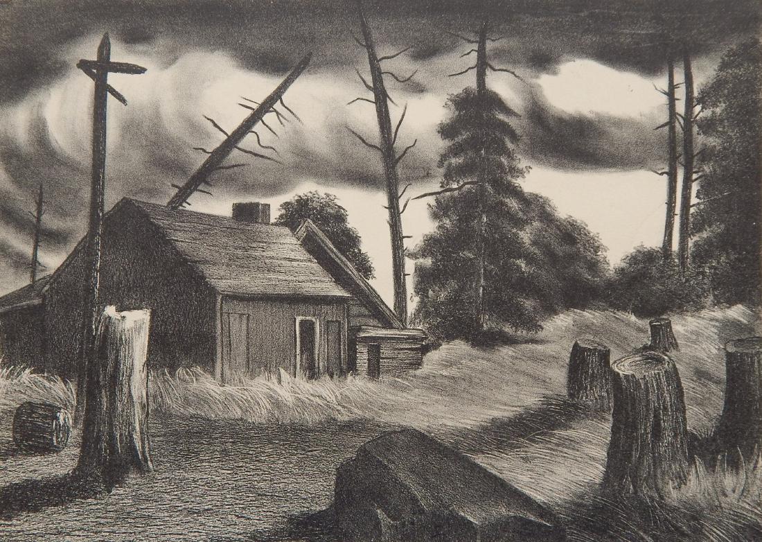 Julius Tanzer lithograph (1 of 4)