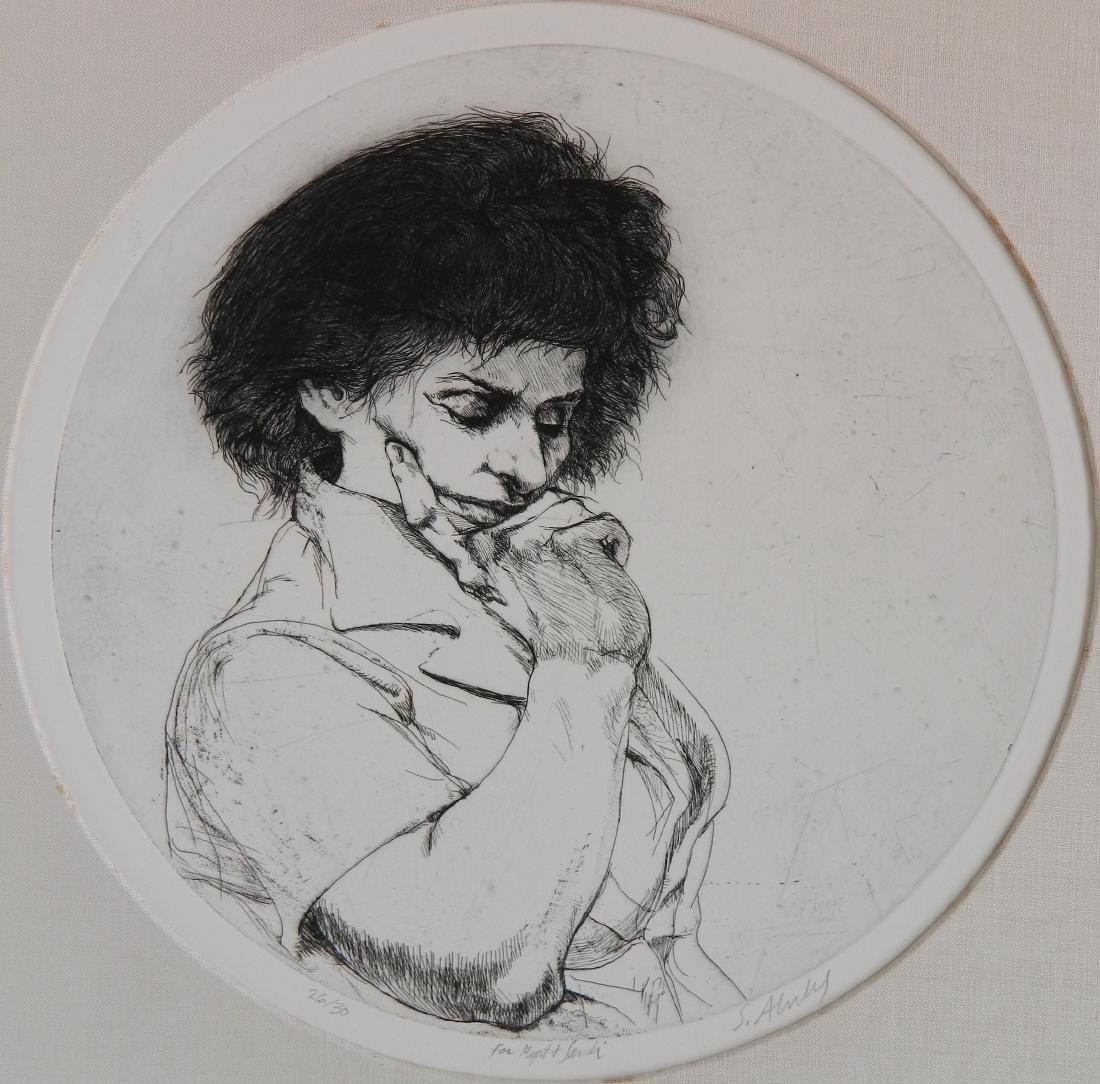 Sigmund Abeles etching (1 of 3)