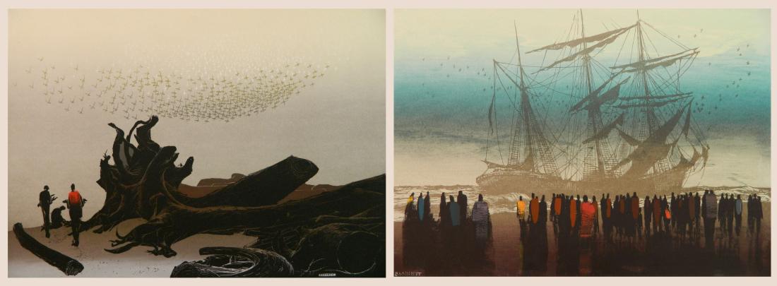 Elton Bennett 2 serigraphs (1 of 6)