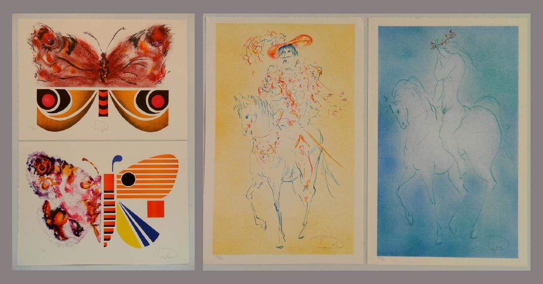 4 Laszlo Dus lithographs (1 of 7)