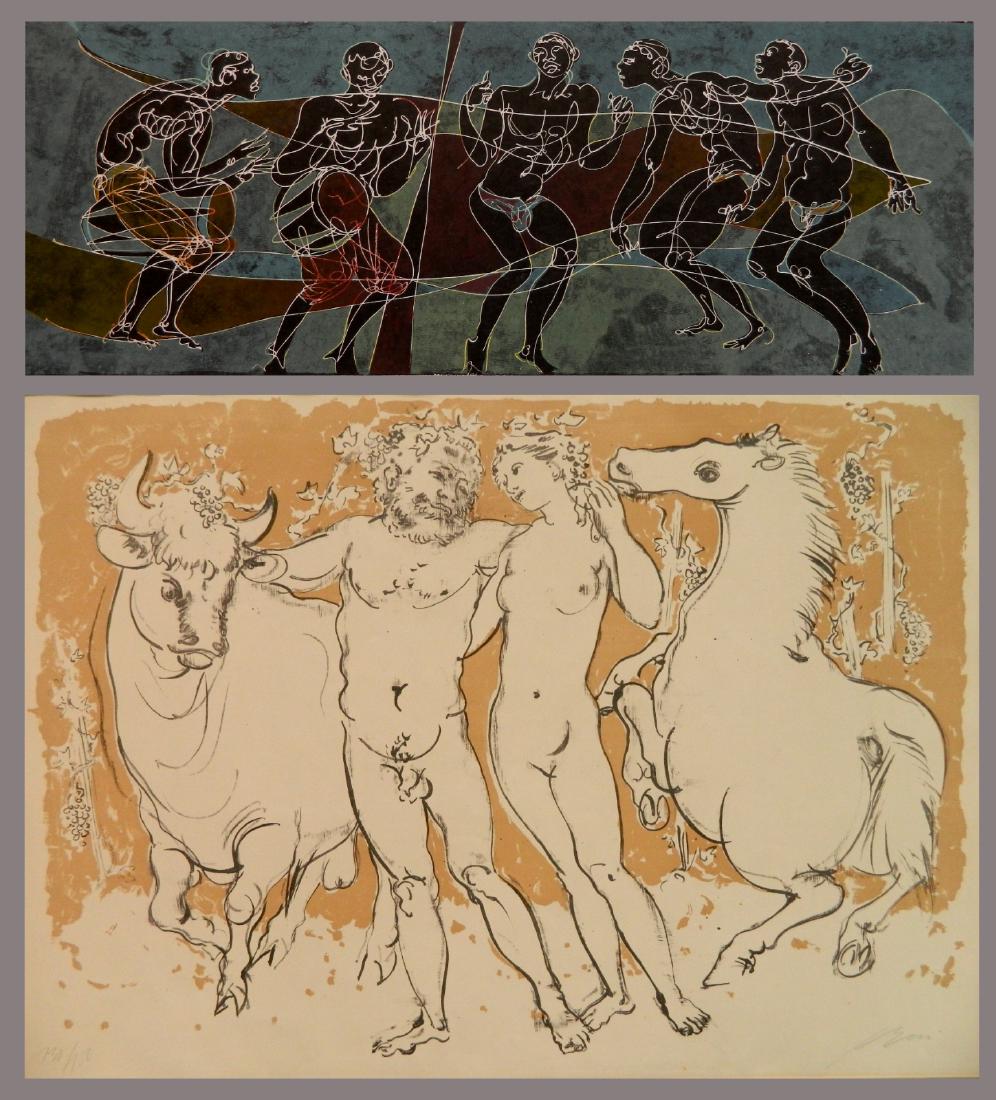 Hans Erni 2 lithographs (1 of 7)