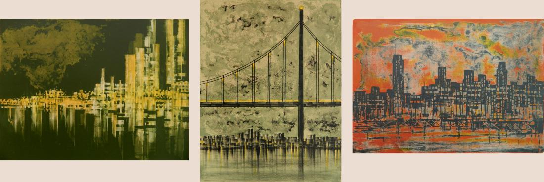 Richard Florsheim 3 lithographs (1 of 10)