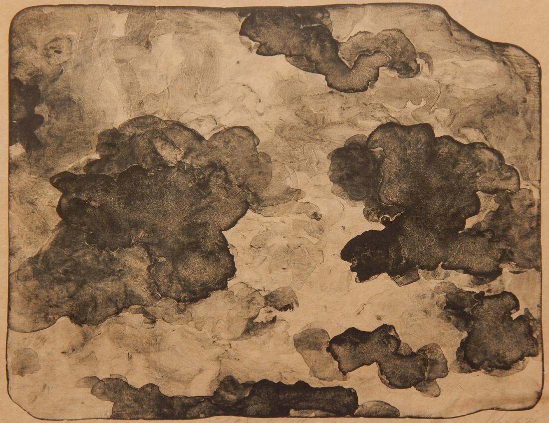 Jon Schueler lithograph (1 of 4)