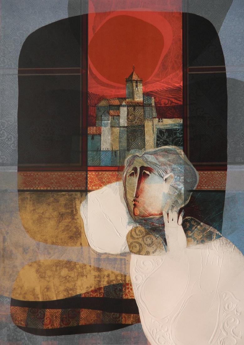 Alvar Sunol Munoz-Ramos lithograph (1 of 5)