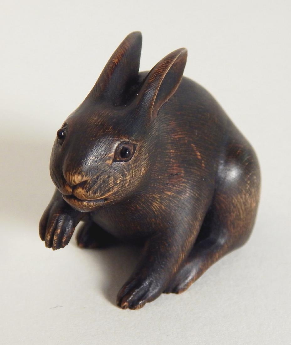 19th c. wood Netsuke (1 of 5)