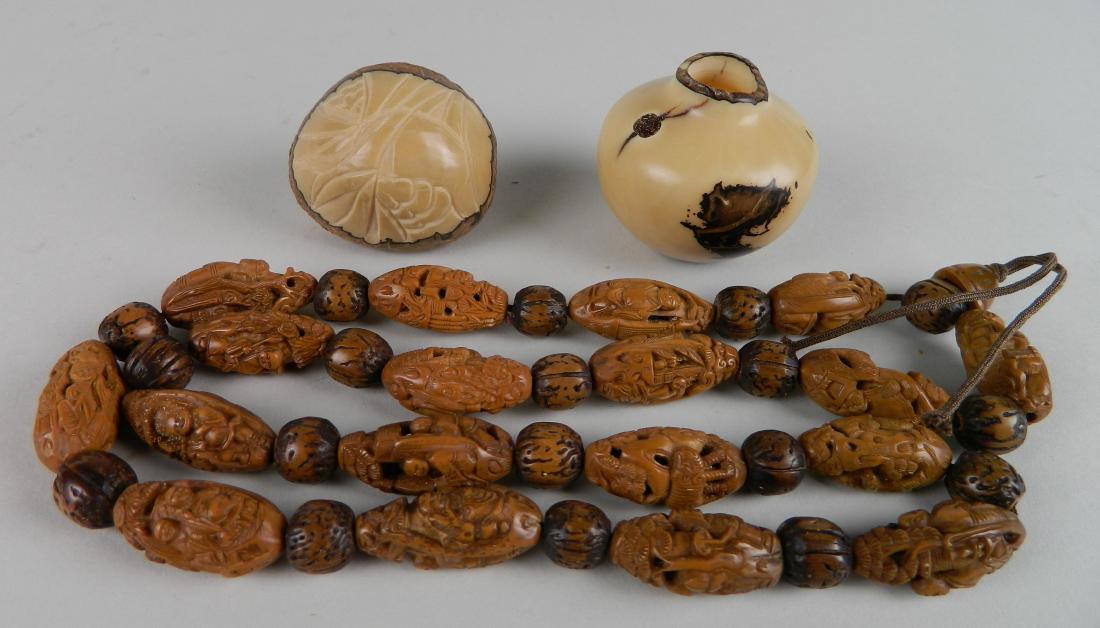 Buddhist prayer necklace (1 of 5)