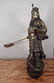 20th c. Chinese brass statue of a warrior - 7