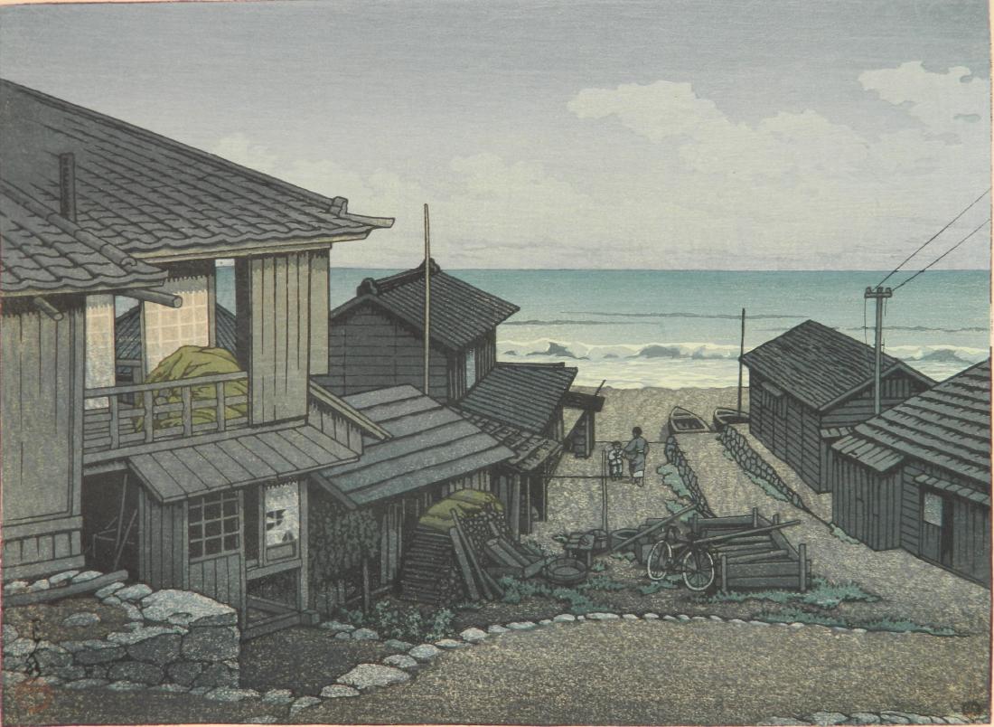 Hasui Kawase woodblock (1 of 4)