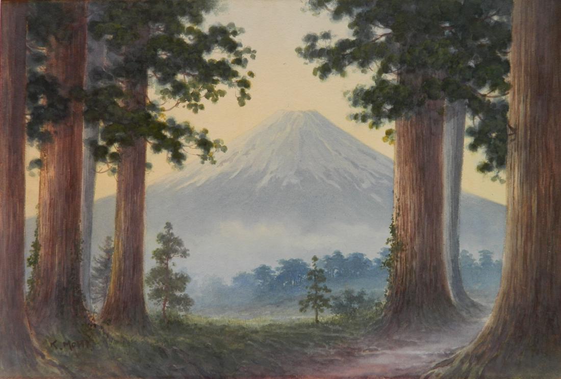 K. Mori watercolor on paper (1 of 4)