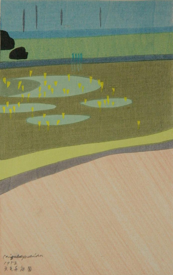 Hodaka Yoshida woodblock (1 of 4)