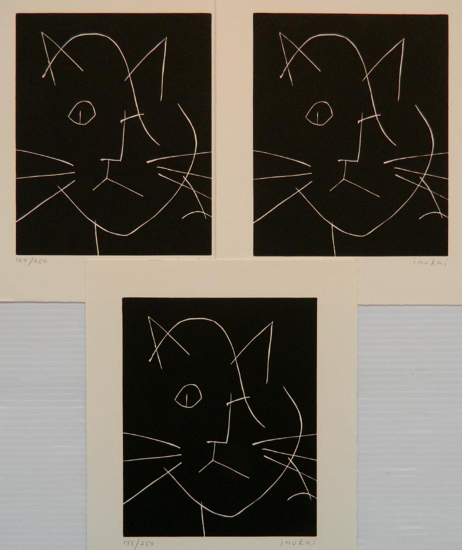 Kyohei Inukai 3 linocuts (1 of 7)