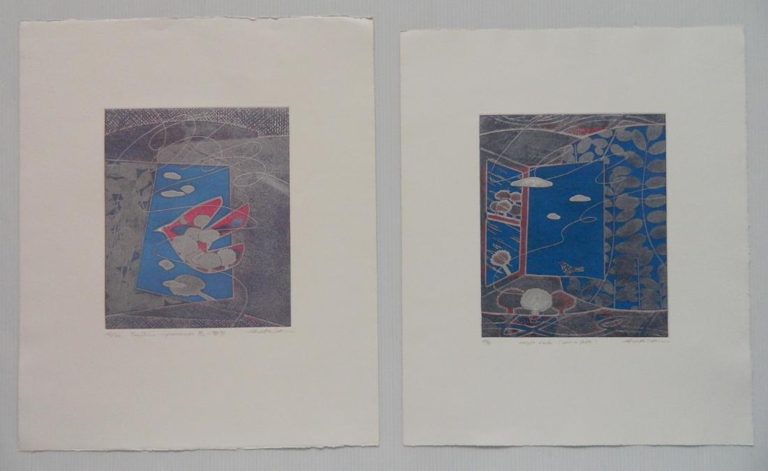 2 Hideko Seki etchings (1 of 7)