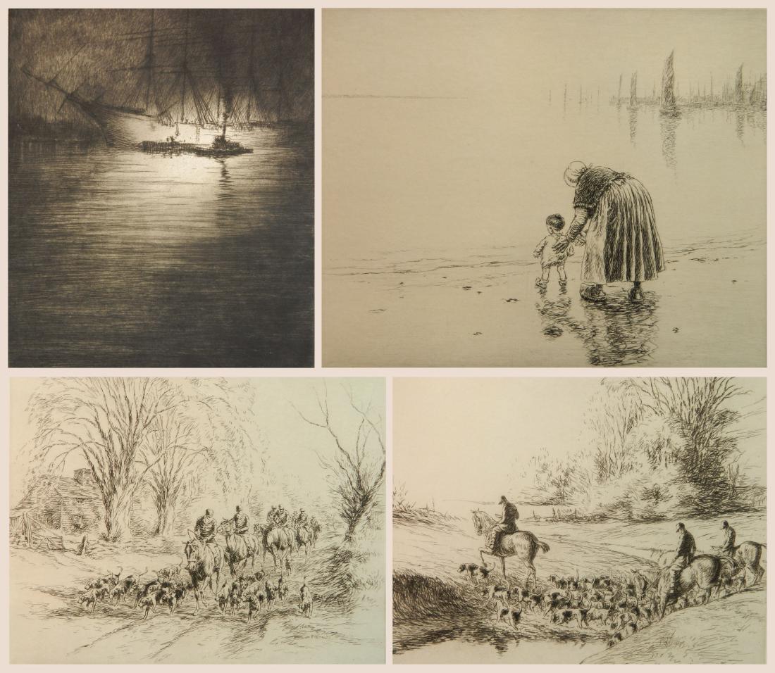 Kerr Eby 4 etchings (1 of 9)